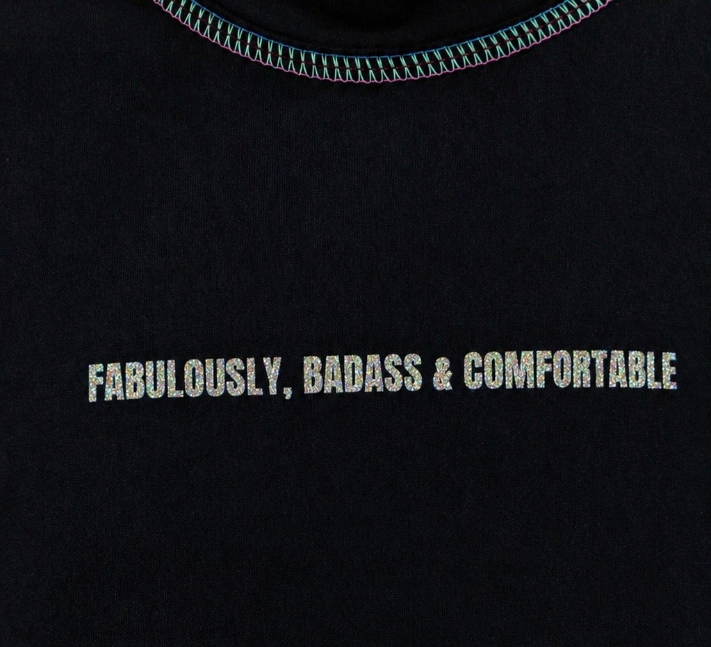 Fitted T-Shirt Black