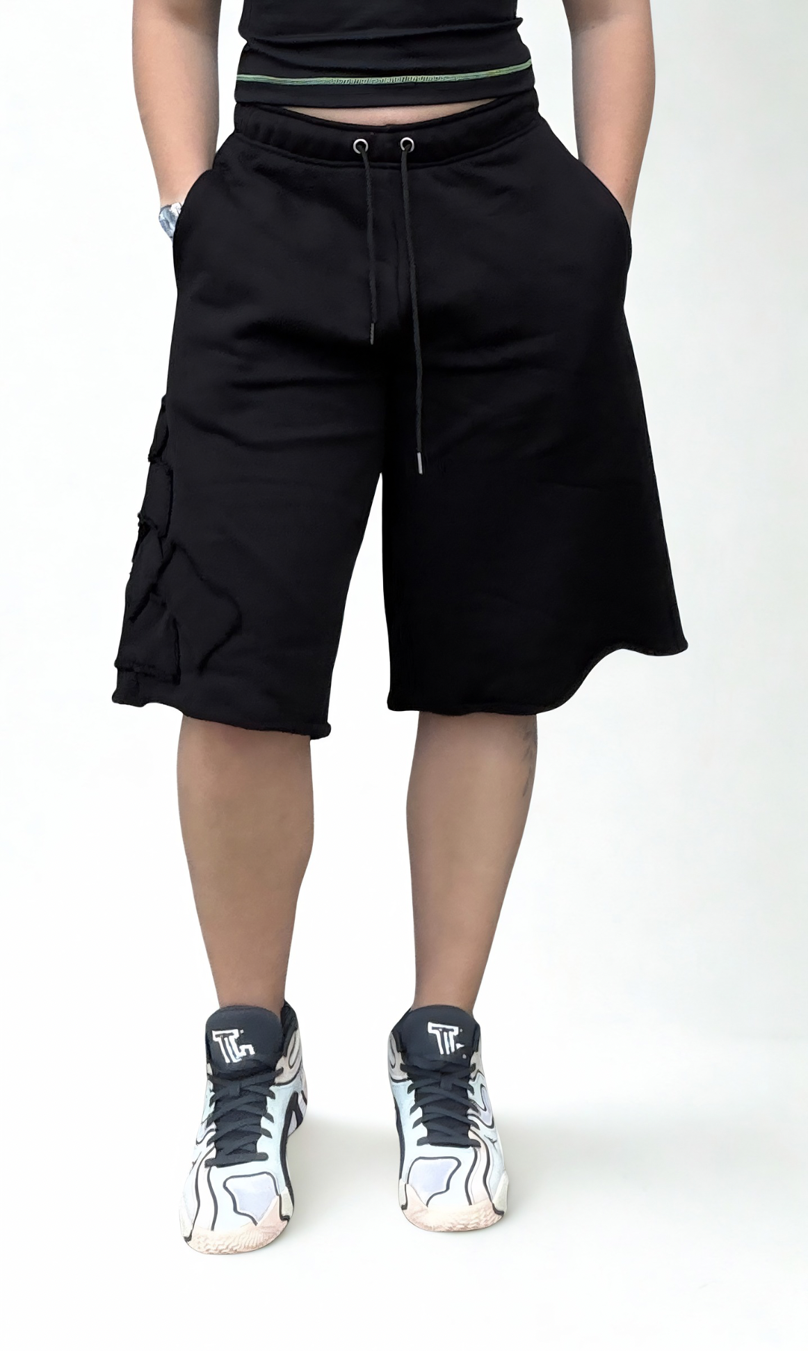 Jogger Jort Black